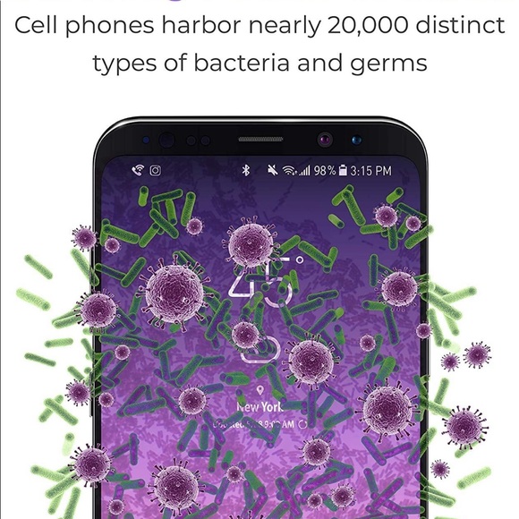 NWT HoMedics UV Light Clean Phone Sanitizer. black - Picture 6 of 6